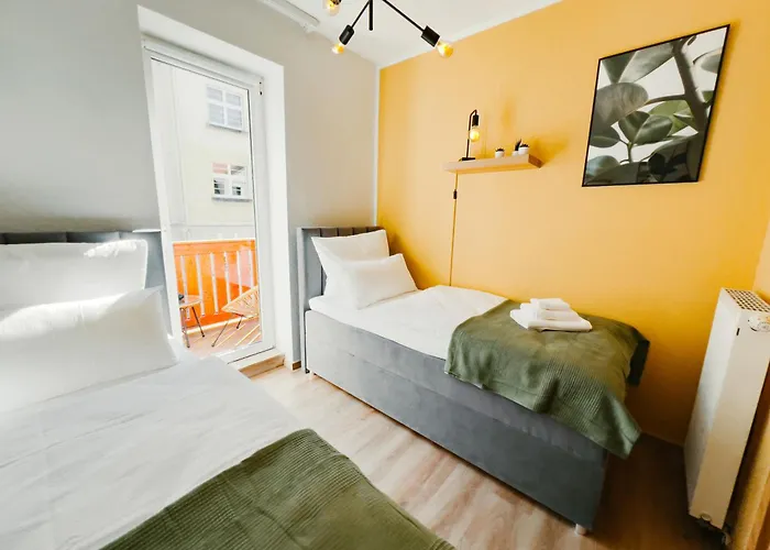 Modernes Apartment Mit Balkon Und Stellplatz
